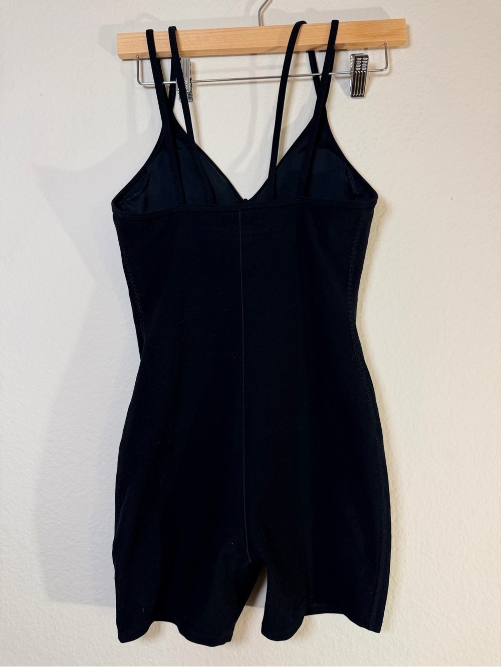 Alo Yoga Alosoft Suns Out Onesie Black Romper Bodysuit S - Picture 8 of 8